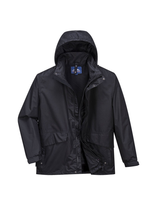 Argo 3-in-1 atmungsaktive Jacke schwarz Portwest