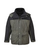 Orkney 3-in-1 breathable jacket grey Portwest