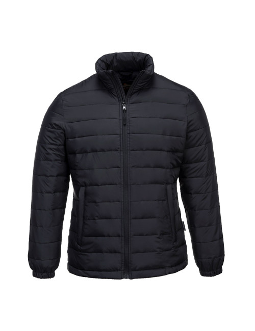 Women`s baffle jacket aspen black Portwest