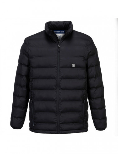 Ultrasonic heated jacket black Portwest