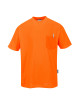 T-shirt day-vis z kieszonką pomarańczowy Portwest