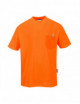 Day-vis pocket t-shirt orange Portwest