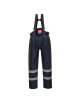 Flammhemmende, nicht isolierte Bizflame Rain-Hose, Marineblau, Portwest