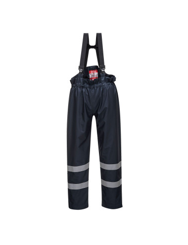 Bizflame rain flame resistant trousers navy blue Portwest