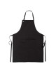 Portwest-Frontschürze aus schwarzer Baumwolle
