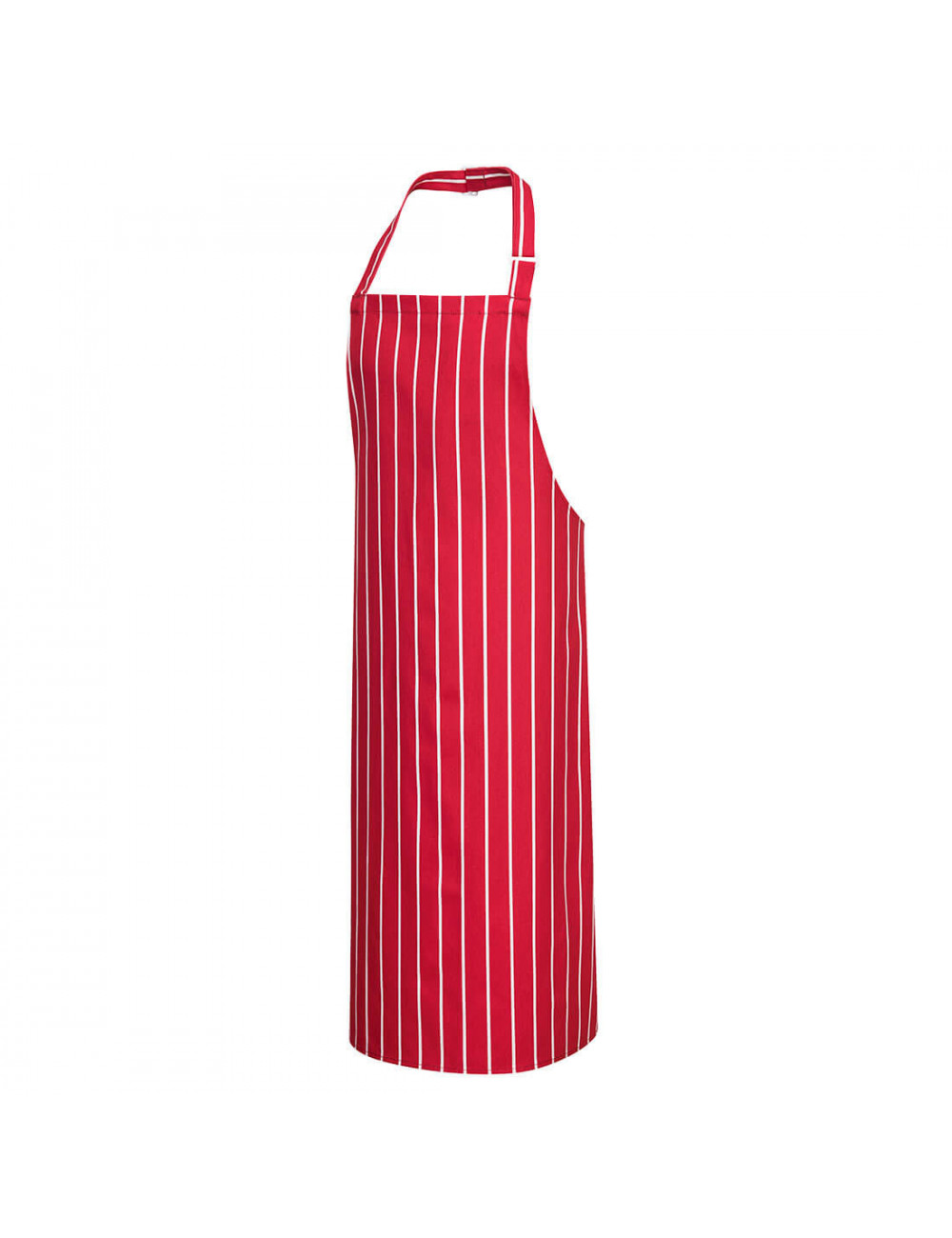 Butcher apron red/white Portwest