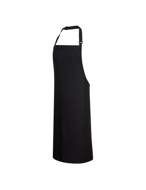 Cotton front apron black Portwest