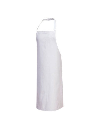 Cotton front apron white Portwest