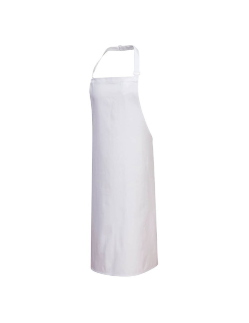 Cotton front apron white Portwest
