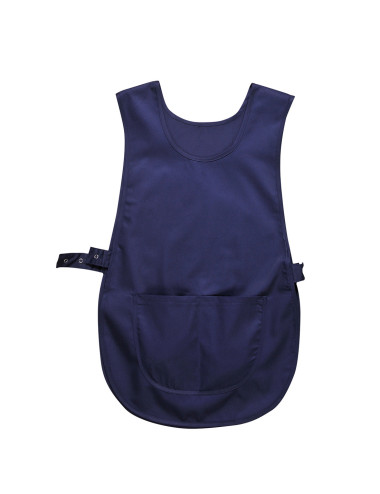 Marineblaue Portwest-Schürze mit Tasche