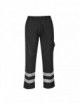 2Reflective trousers iona black Portwest