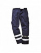 2Reflective trousers iona navy tall Portwest