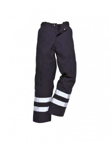 Reinforced side trousers black Portwest