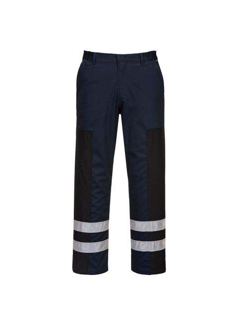 Reinforced side trousers navy Portwest