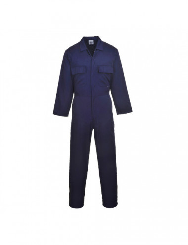 Euro work jumpsuit navy tall Portwest