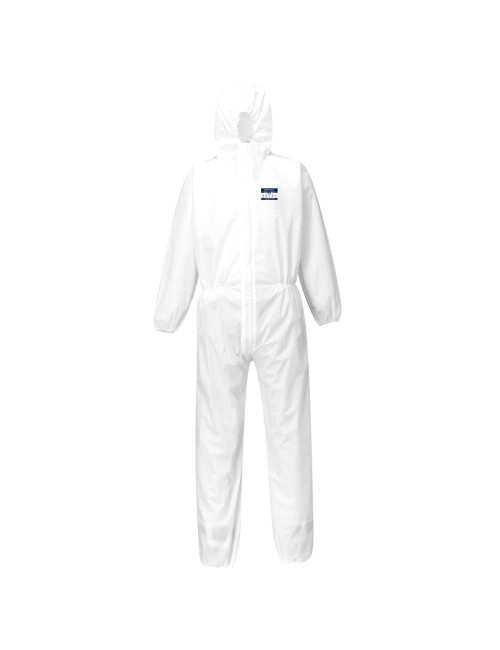 Biztex sms type 5/6 coverall white Portwest