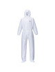Biztex microporous coverall with boot protectors type 5/6 white Portwest