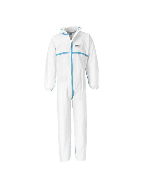 Biztex microporous coverall type 4/5/6 white Portwest