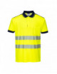 Koszulka polo ostrzegawcza pw3 żółto/granatowy Portwest