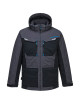 Winterjacke wx3 metallic grau Portwest