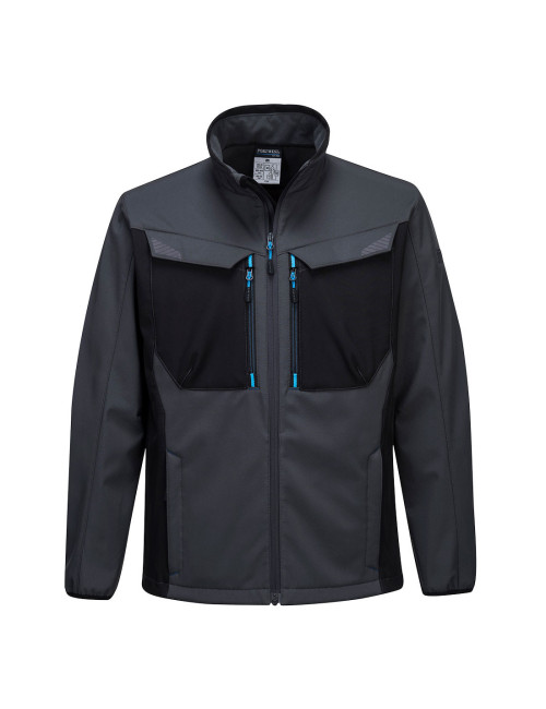 Softshell wx3 metallic gray Portwest
