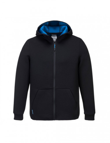 Kx3 technical fleece sweatshirt black Portwest