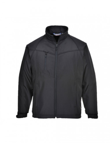 Men`s oregon softshell jacket (3l) black Portwest