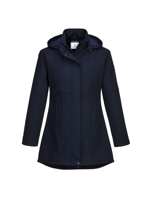 Carla softshell jacket navy Portwest