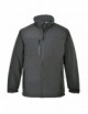 2Softshell jacket (3l). gray Portwest