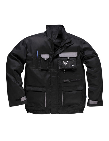 Two-color work jacket texo black Portwest Portwest