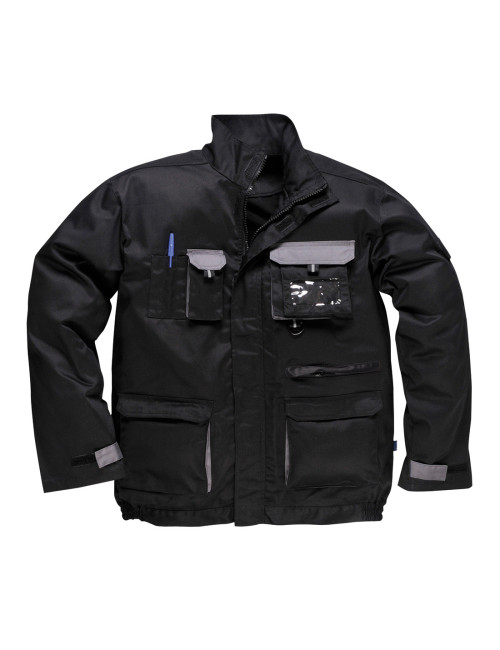 Two-color work jacket texo black Portwest Portwest