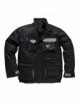 2Two-color work jacket texo black Portwest Portwest