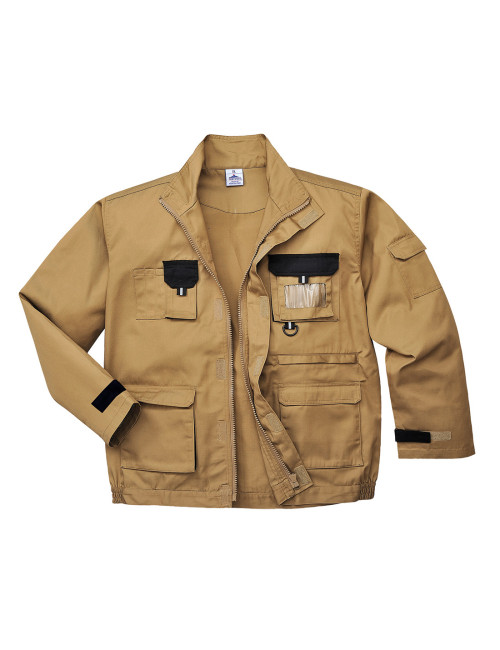 Bluza robocza dwukolorowa texo khaki Portwest Portwest