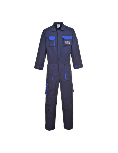 Zweifarbiger Texas-Overall, Marineblau, Portwest Portwest