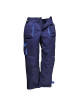 Isolierte Texas-Hose. Marineblau Portwest Portwest