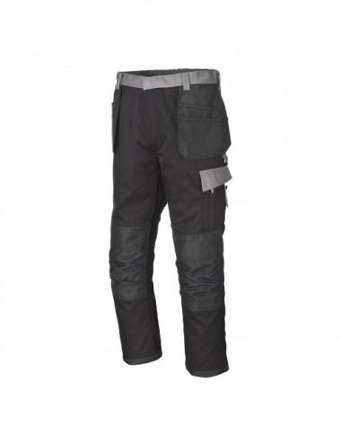Dresden trousers with holsters black Portwest