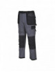 2Dresden trousers with holster pockets graphite gray Portwest