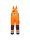 Dijon hi-vis dungarees. orange/navy blue Portwest