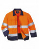 Madrid hi-vis jacket orange/navy Portwest
