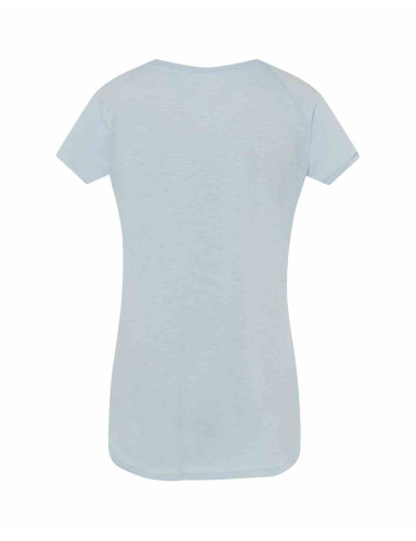 Koszulka damska tsulslb urban slub lady skn - sky blue neon Jhk