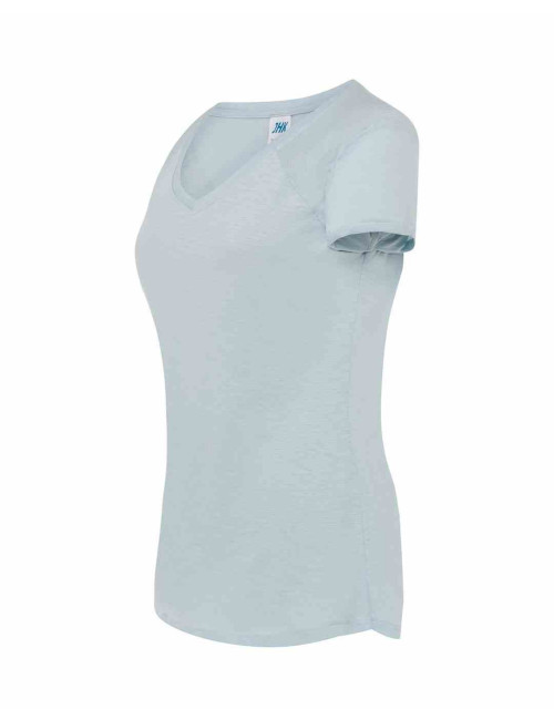 Tsulslb Urban Wedding Lady Skn Damen T-Shirt – Himmelblau Neon JHK