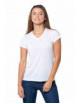 2Damen-Sublimations-T-Shirt Subli Comfort V-Ausschnitt Lady weiß effizient JHK