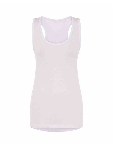 T-Shirt Sublimation Subli V-Ausschnitt Top weiß effizient JHK