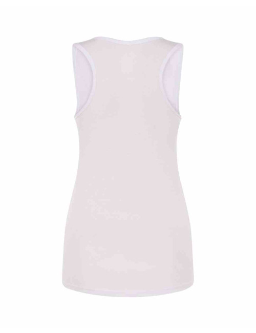 T-Shirt Sublimation Subli V-Ausschnitt Top weiß effizient JHK