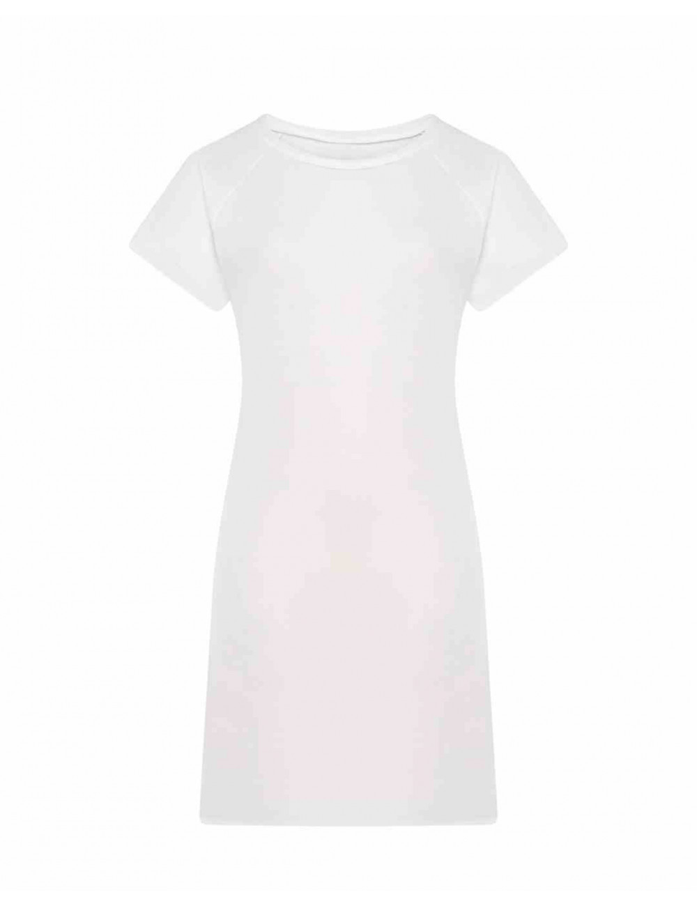 Damen-Sublimations-T-Shirt Subli-Kleid weiß effizient JHK