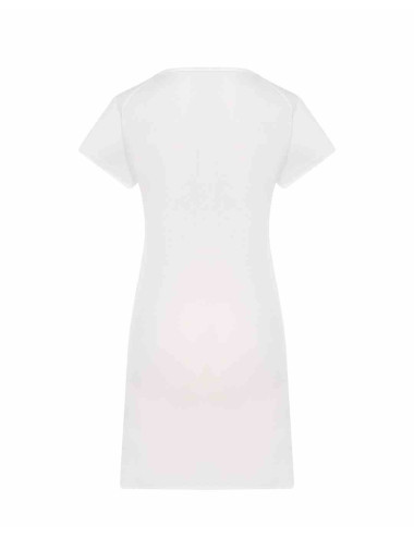 Damen-Sublimations-T-Shirt Subli-Kleid weiß effizient JHK