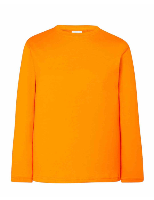 Koszulka dziecięca tsrk 150 ls kid t-shirt or - orange Jhk Jhk
