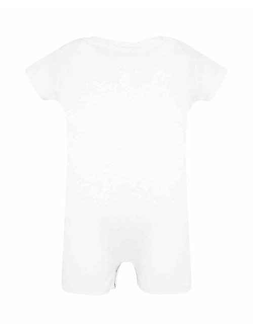 Baby-Body-Spielanzug, weiß, Jhk
