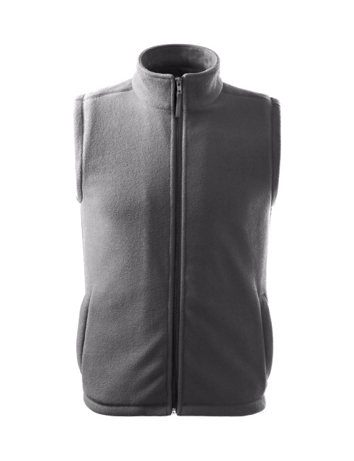 Unisex advertising fleece vest with your own print, logo, embroidery