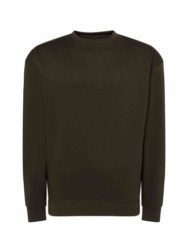 "Men's Malfini SWRA 290 Sweatshirt-Forest Green JHK-Embroidered Logo 